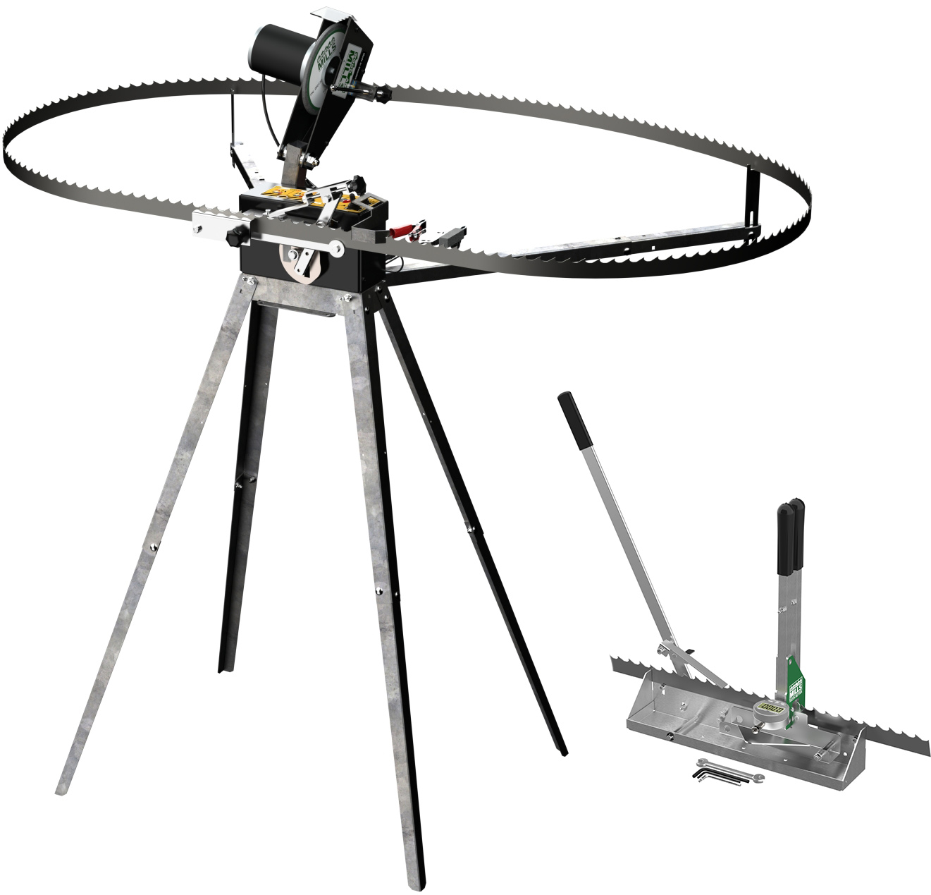 RS8 Bandsaw Blade Sharpener & Tooth Setter Bundle | Woodland Mills
