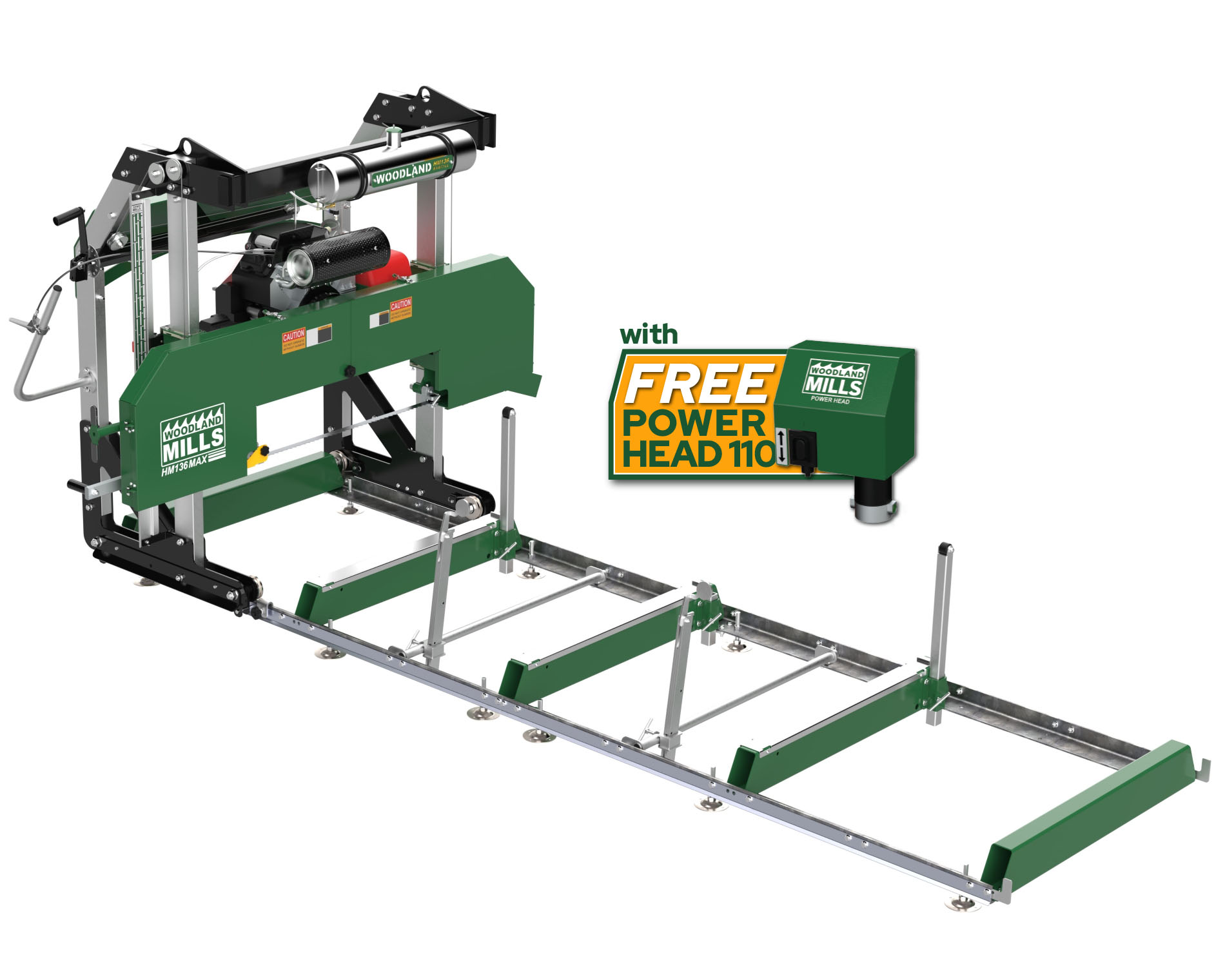 HM136MAX™ Portable Sawmill | Woodland Mills